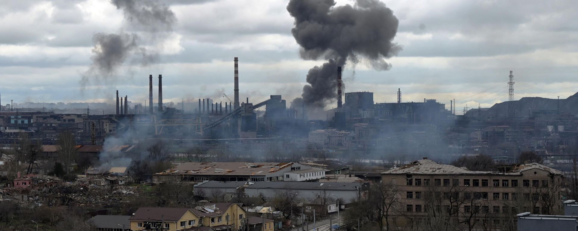 Azovstal plant in Mariupol - Sputnik International, 1920, 22.04.2022