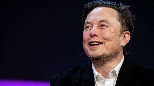 This handout image released by TED Conferences shows Tesla chief Elon Musk speaking during an interview with head of TED Chris Anderson (out of frame) at the TED2022: A New Era conference in Vancouver, Canada, April 14, 2022 - Sputnik International