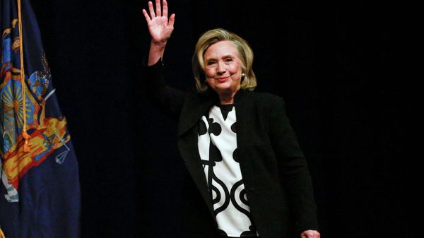 In this file photo taken on February 17, 2022 Former US Secretary of State and former senator Hillary Clinton arrives for the New York Democratic Party 2022 state Nominating Convention, in New York City - Sputnik International
