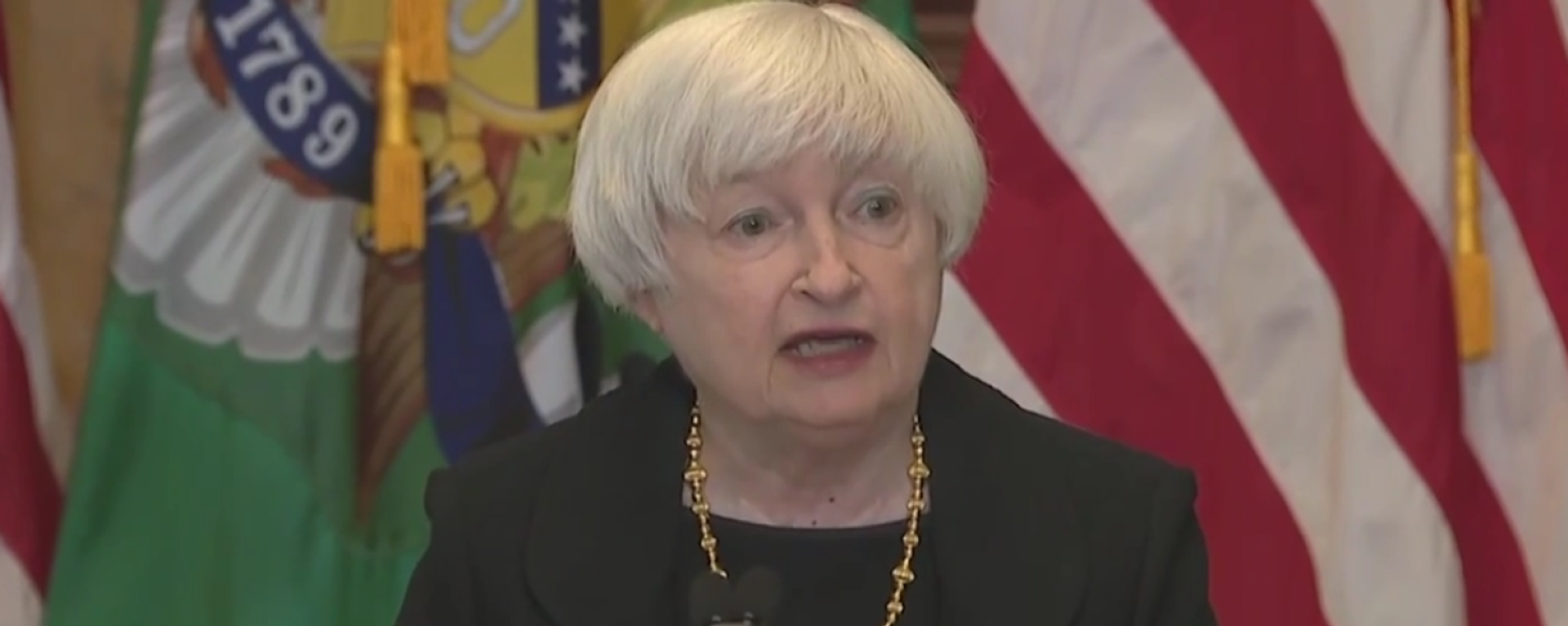 US Treasury Secretary Janet Yellen - Sputnik International, 1920, 21.04.2022