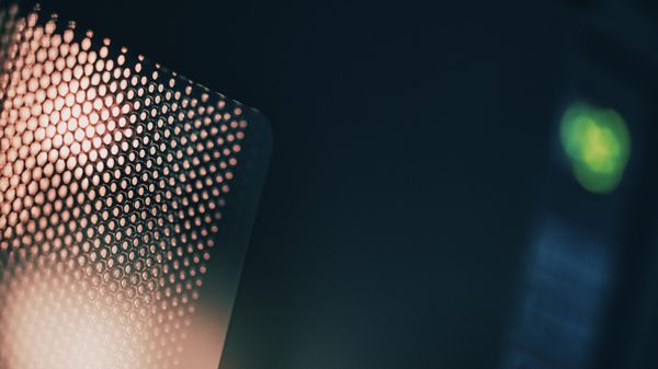 A microwave metal grate and digital display. - Sputnik International