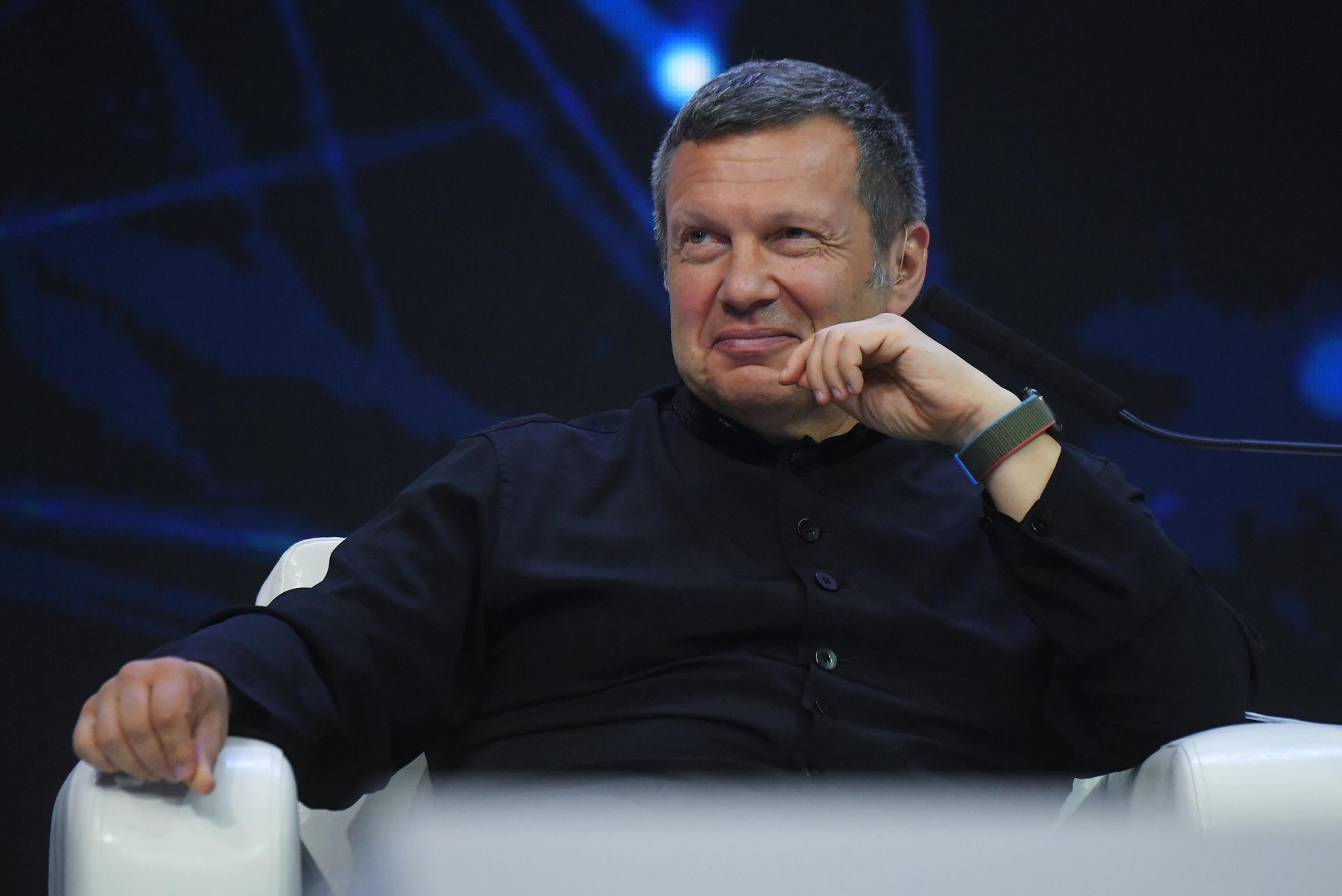 Russian television journalist and radio host Vladimir Solovyev. File photo. Russian television journalist and radio host Vladimir Solovyev. File photo. - Sputnik International, 1920, 25.04.2022