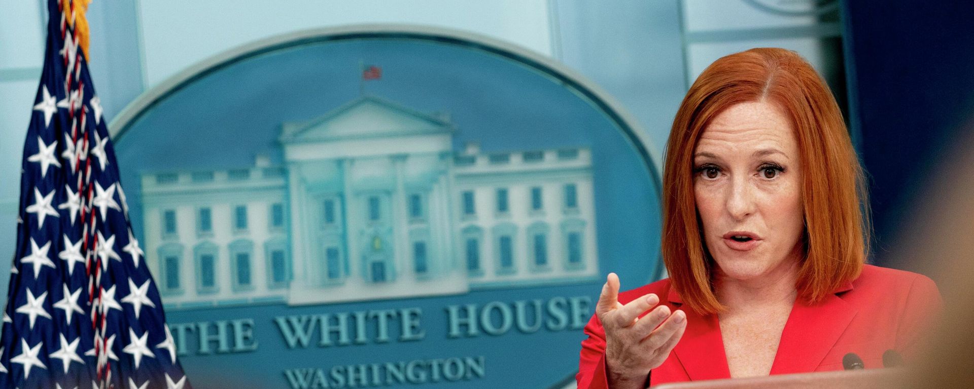 White House press secretary Jen Psaki speaks at a press briefing at the White House in Washington, Monday, April 25, 2022. - Sputnik International, 1920, 25.04.2022