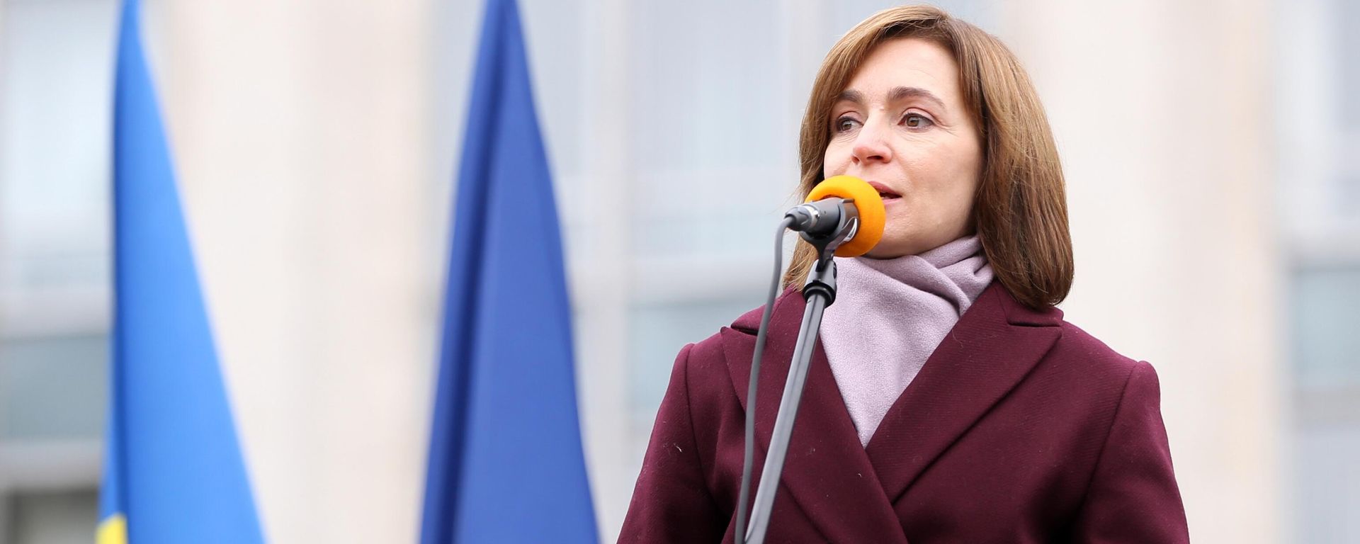 Moldovan President Maya Sandu - Sputnik International, 1920, 18.04.2025