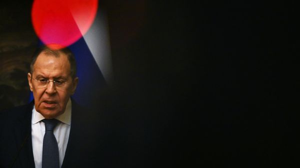 Russian Foreign Minister Sergey Lavrov during a press conference following talks with Eritrean Foreign Minister Osman Saleh in Moscow. - Sputnik International