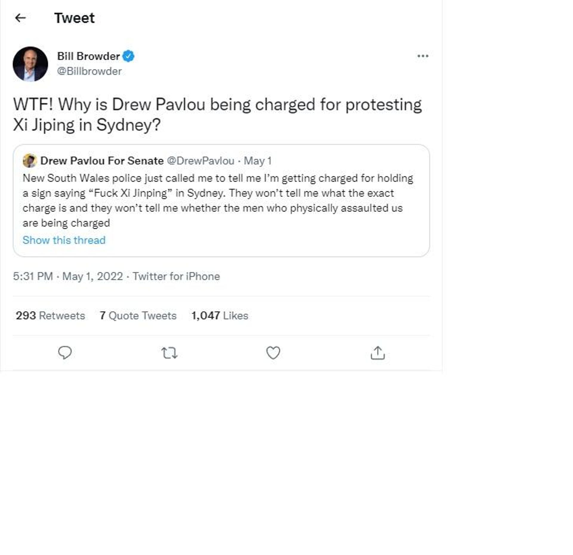 Drew Pavlou - Sputnik International, 1920, 02.05.2022