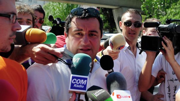 FILE - Mino Raiola arrives at the Camp Nou stadium in Barcelona, Spain, on Aug. 26, 2010. Superstar agent Mino Raiola has died after a long illness. He was 54.  - Sputnik International