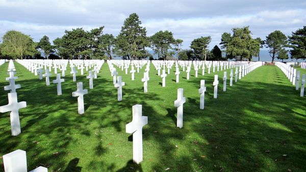 View of American cemetery - Sputnik International