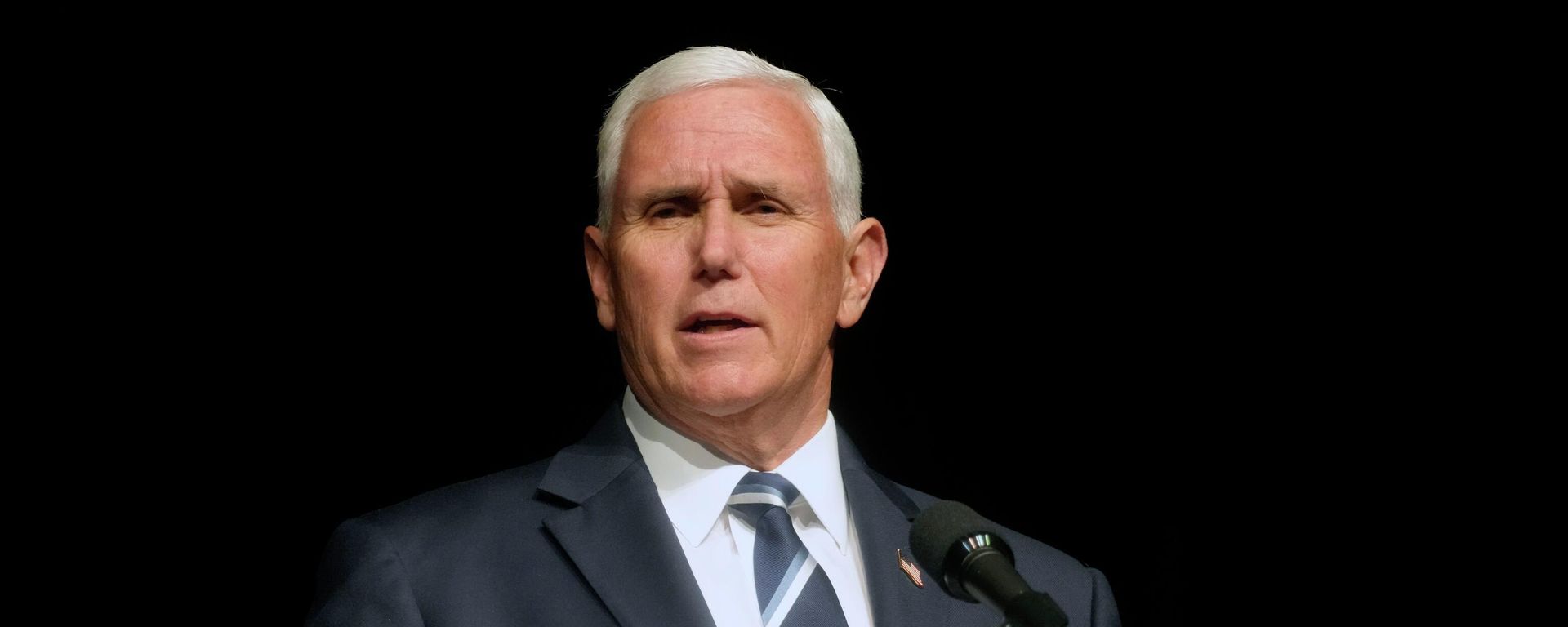 Former Vice President Mike Pence speaks at a fundraiser for Carolina Pregnancy Center on Thursday, May 5, 2022, in Spartanburg, S.C. Pence made his second trip to the state in less than a week to headline an event for the crisis pregnancy center in early-voting South Carolina as he continues to mull a possible 2024 presidential bid. - Sputnik International, 1920, 28.04.2023
