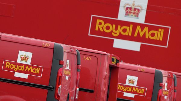 FILE - In this file photo dated Thursday, Sept. 12, 2013, Royal Mail vans lined up at London's largest sorting office Mount Pleasant - Sputnik International