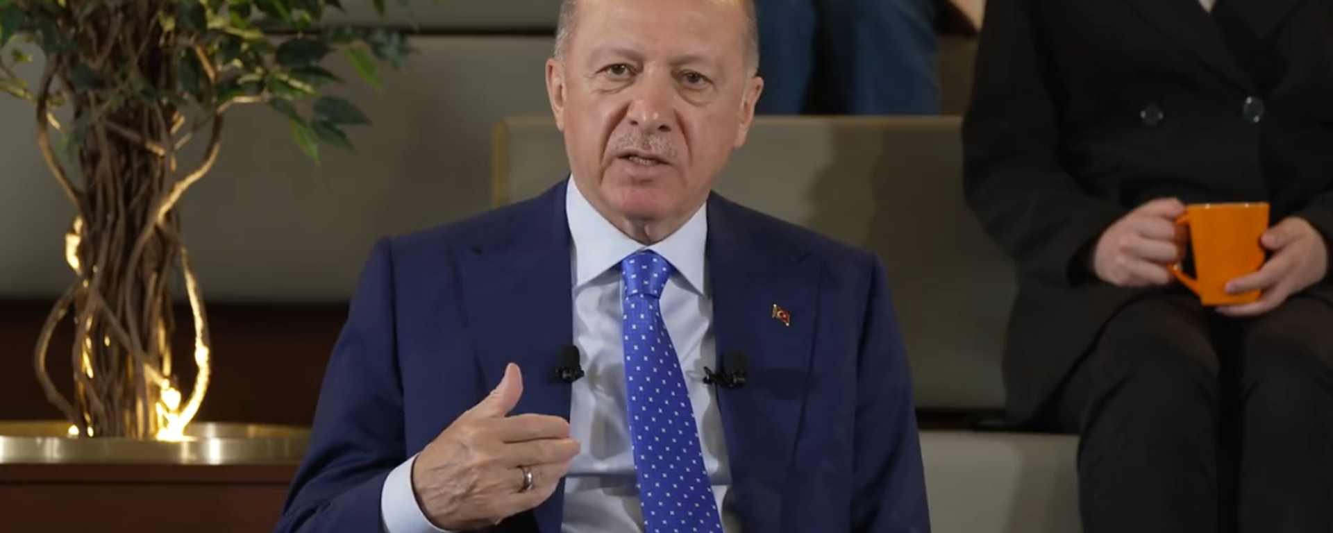 Turkish President Recep Tayyip Erdogan speaks to students in Ankara, 19 May 2022. Turkish President Recep Tayyip Erdogan speaks to students in Ankara, 19 May 2022. - Sputnik International, 1920, 19.08.2022