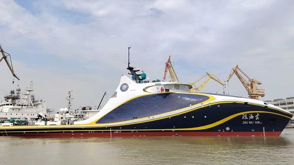 The world's first intelligent unmanned vehicle carrier — named Zhuhaiyun - Sputnik International