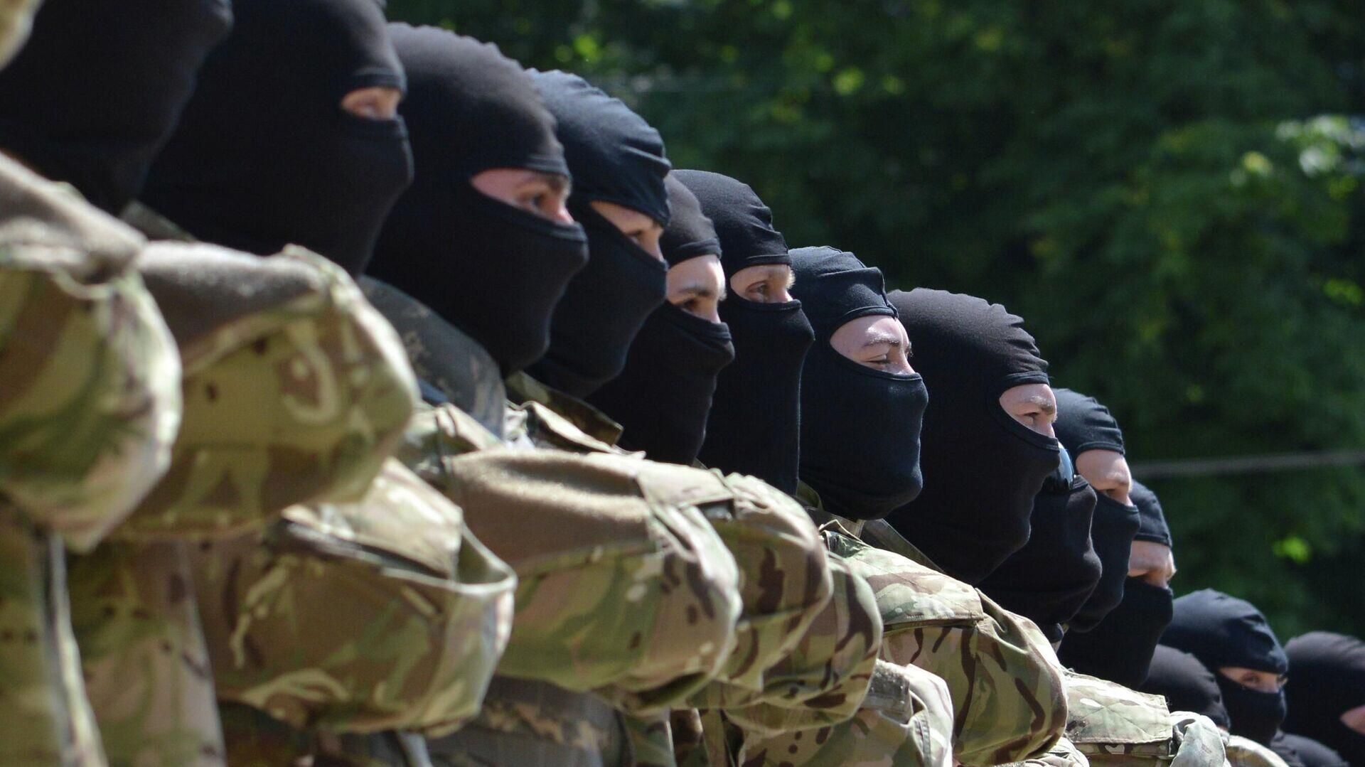 Nationalists of the Azov Battalion. - Sputnik International, 1920, 01.08.2022