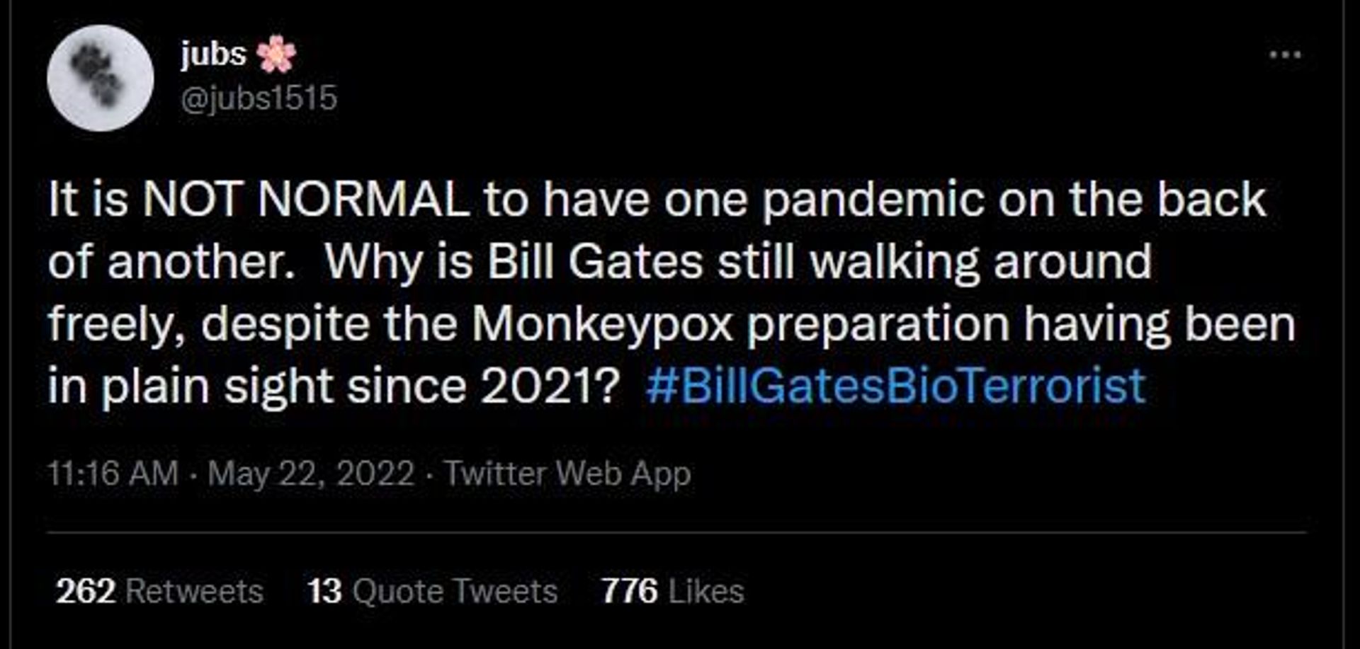 #BillGatesBioTerrorist tweets - Sputnik International, 1920, 23.05.2022