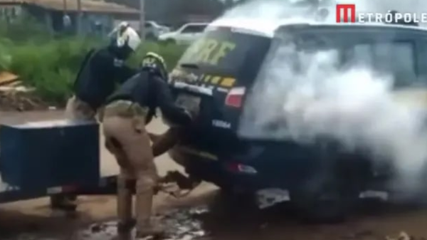 Genivaldo de Jesus Santos, 38, was detained by police on Thursday in Brazil - Sputnik International