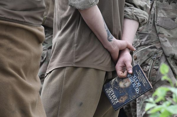 Ukrainian prisoners of war in a penitentiary facility in the Donetsk People's Republic. - Sputnik International