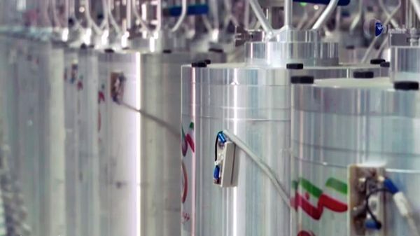 In this image made from April 17, 2021, video released by the Islamic Republic Iran Broadcasting, IRIB, state-run TV, various centrifuge machines line the hall damaged on Sunday, April 11, 2021, at the Natanz Uranium Enrichment Facility - Sputnik International