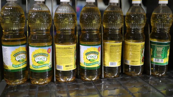 Sunflower oil made in Russia - Sputnik International