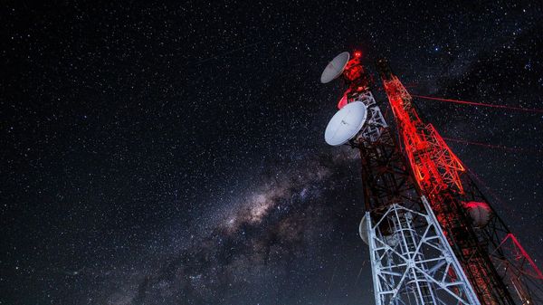 Communications Satellite Tower - Sputnik International
