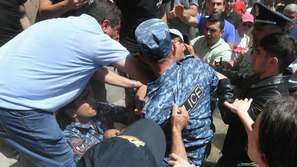 Opposition rally in Yerevan, Armenia - Sputnik International