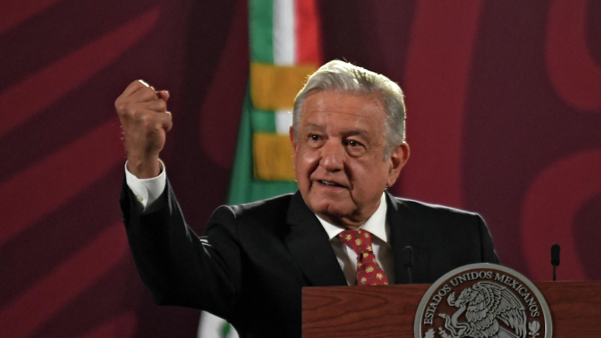 Mexico's President Andres Manuel Lopez Obrador speaks during his daily morning press conference in Mexico City on June 6, 2022 Mexico's President Andres Manuel Lopez Obrador speaks during his daily morning press conference in Mexico City on June 6, 2022 - Sputnik International, 1920, 09.06.2022