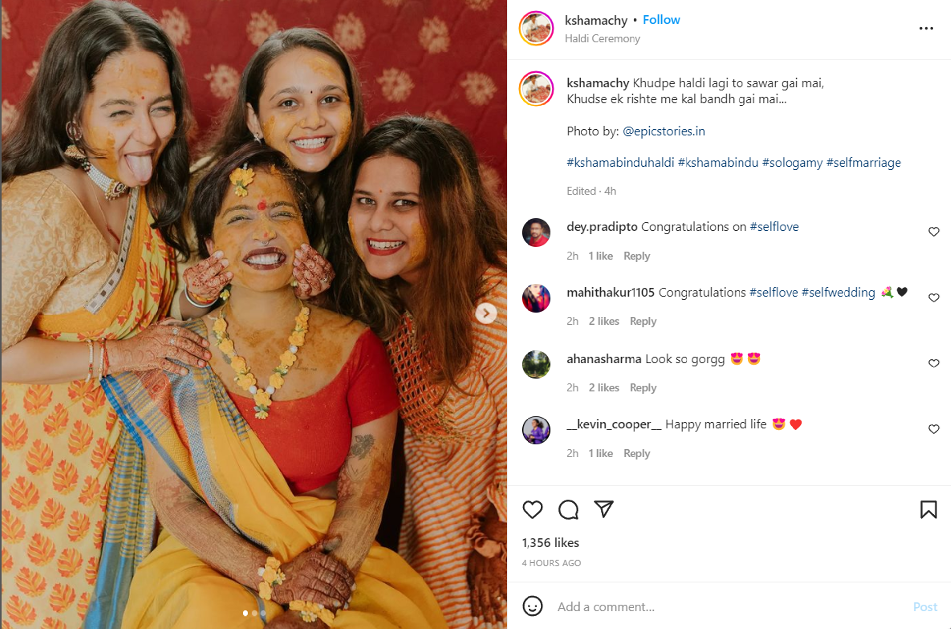 Kshama Bindu from India’s Gujarat state gets married to herself amid Hindu wedding rituals, marking the country's first sologamy marriage. Kshama Bindu from India’s Gujarat state gets married to herself amid Hindu wedding rituals, marking the country's first sologamy marriage. - Sputnik International, 1920, 09.06.2022