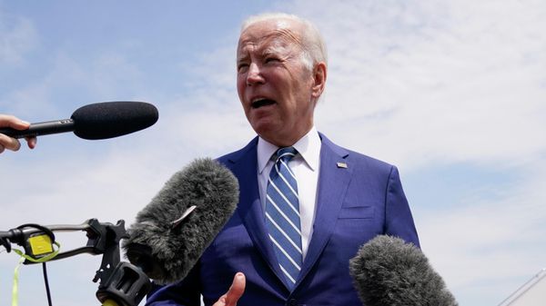 President Joe Biden speaks to reporters before he boards Air Force One for a trip to Los Angeles to attend the Summit of the Americas, Wednesday, June 8, 2022, at Andrews Air Force Base, Md. - Sputnik International