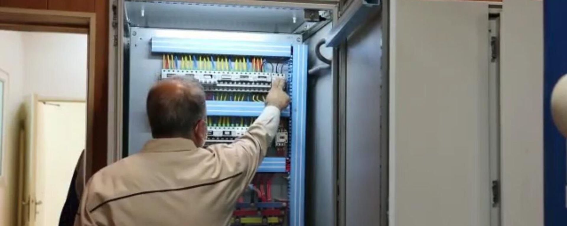 The Atomic Energy Organization of Iran released a video of the moment the power outage of the camera - Sputnik International, 1920, 10.06.2022