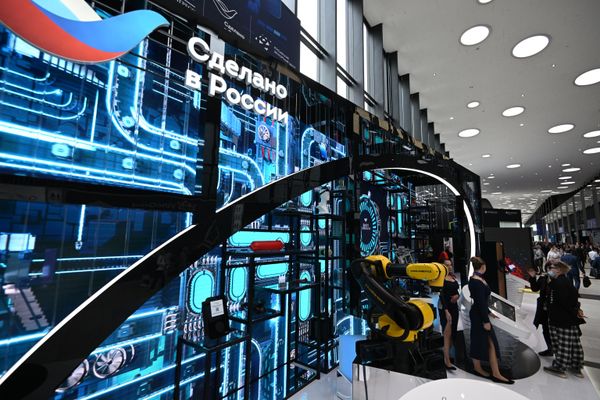 The stall of the Russian Export Center at the St. Petersburg International Economic Forum (SPIEF) in Russia. - Sputnik International