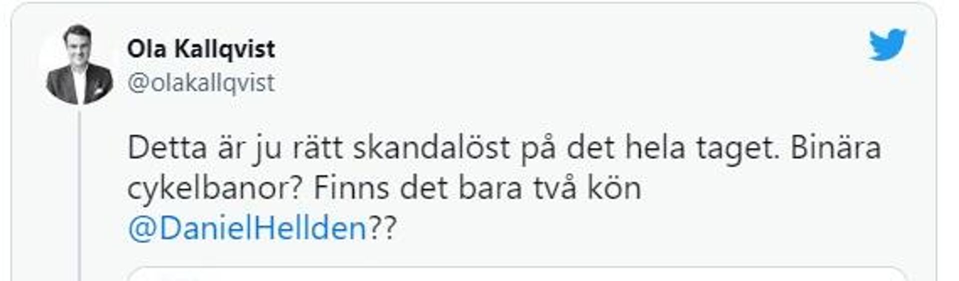 Screengrabs of tweets about gender-neutral bicycle lanes in Stockholm - Sputnik International, 1920, 20.06.2022