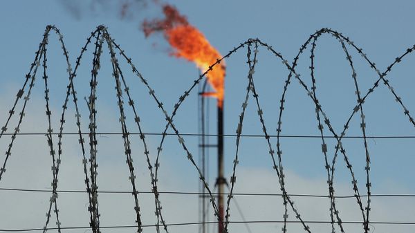 Gas storage facility belonging to Chernomorneftegaz company, Crimea - Sputnik International