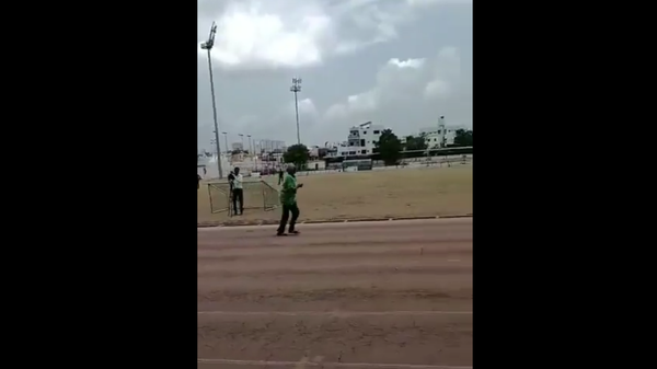 A 105-year-old Super Grandma sprints new 100m record at National Open Masters Athletics Championship - Sputnik International