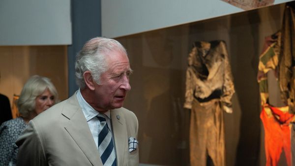 Britain's Prince Charles visits an exhibition of the personal effects of some of those who died, at the Kigali Genocide Memorial  - Sputnik International
