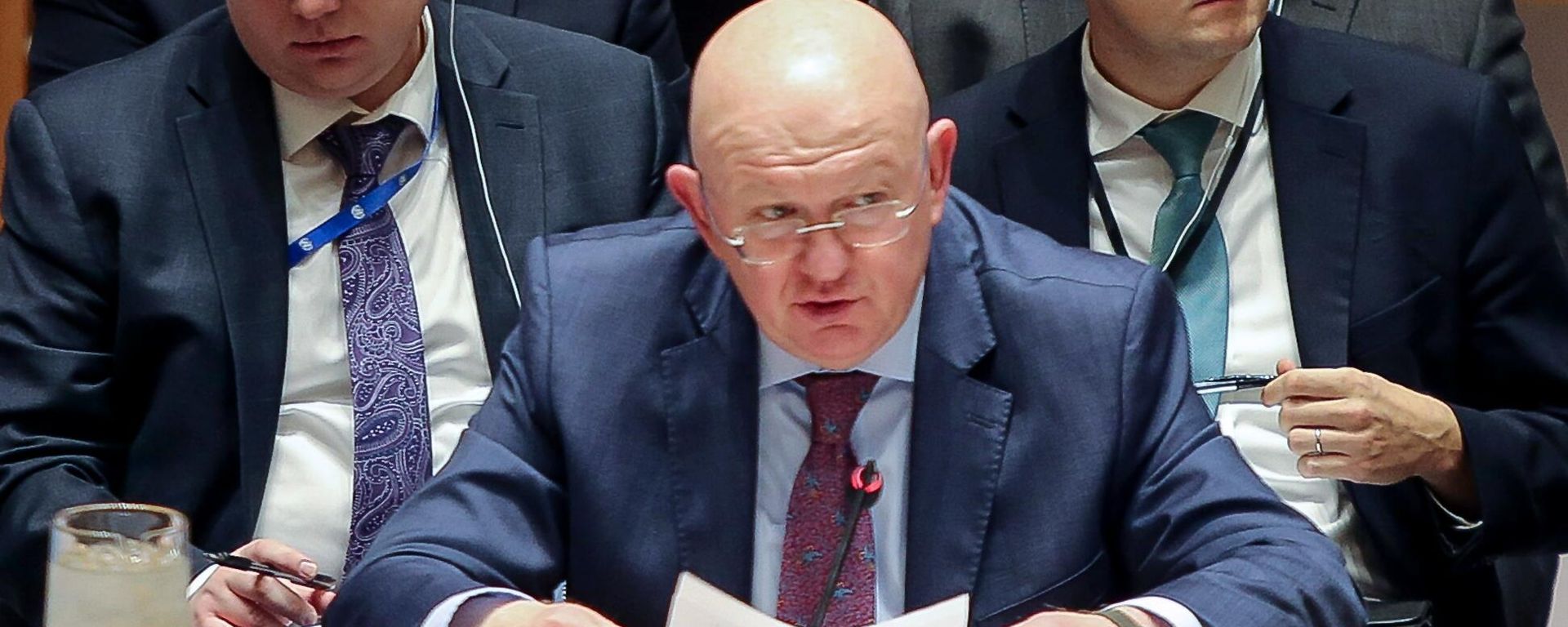 Russia's UN Ambassador Vassily Nebenzia Russia's UN Ambassador Vassily Nebenzia - Sputnik International, 1920, 14.03.2023