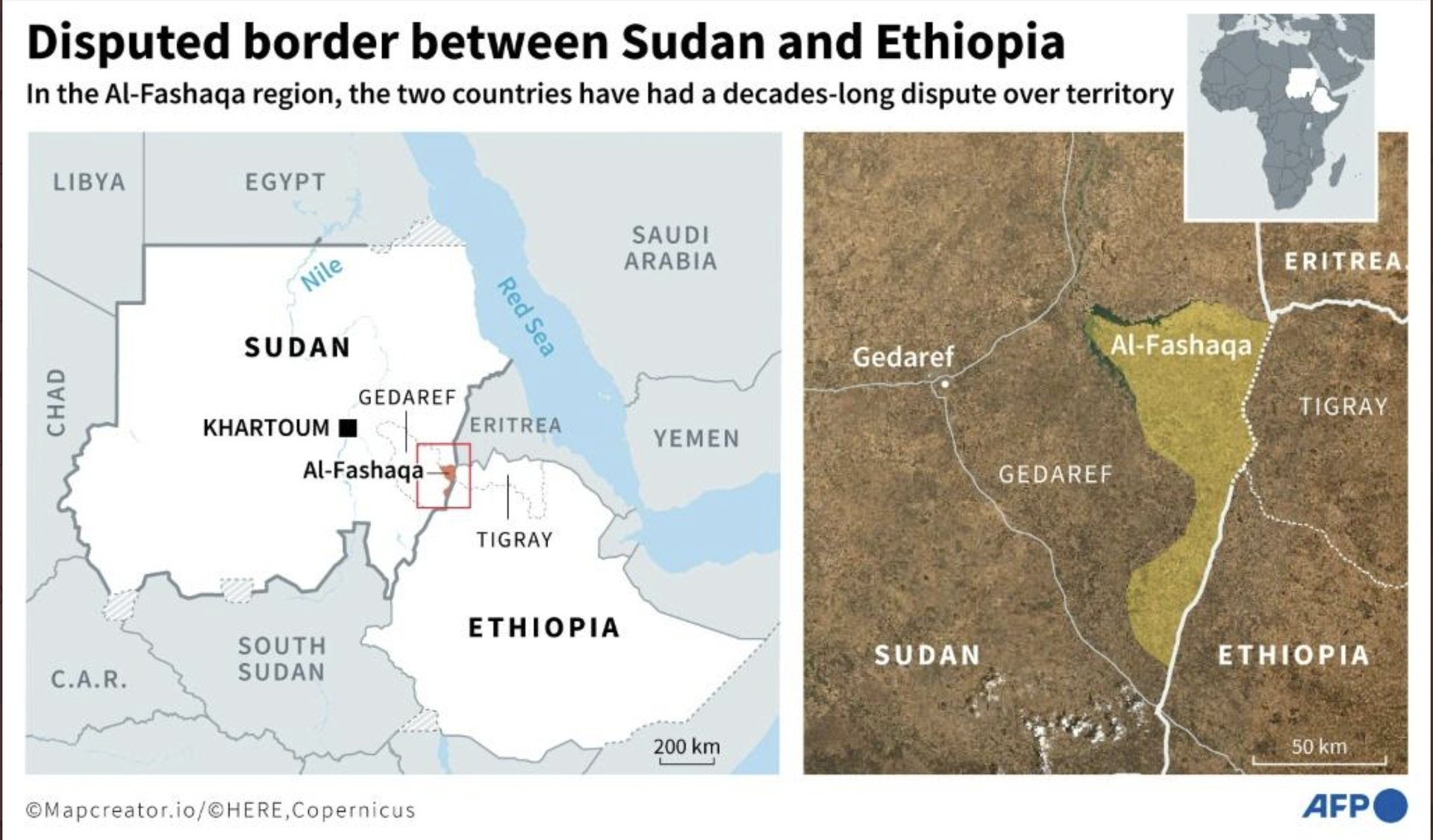 Sudan-Ethiopia border Al-Fashaqa - Sputnik International, 1920, 27.06.2022