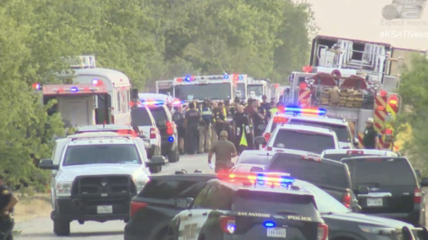 Dozens of Migrants found Dead in 18-Wheel Truck in San Antonio, Texas - Sputnik International