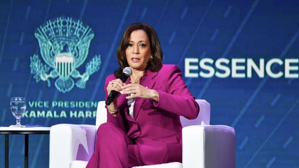 Vice President of the United States Kamala Harris speaks onstage during the 2022 Essence Festival of Culture at the Ernest N. Morial Convention Center on July 2, 2022 in New Orleans, Louisiana. Vice President of the United States Kamala Harris speaks onstage during the 2022 Essence Festival of Culture at the Ernest N. Morial Convention Center on July 2, 2022 in New Orleans, Louisiana. - Sputnik International