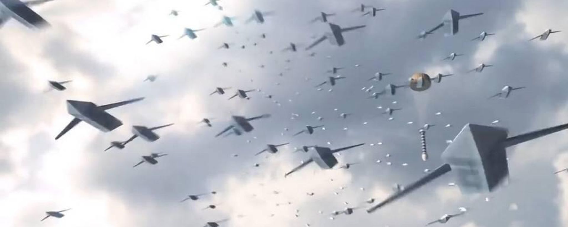 Drone swarm - Sputnik International, 1920, 28.05.2023