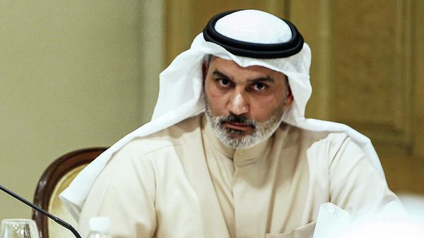 Haitham al-Ghais, Kuwait's then-OPEC governor, looks on during a press conference at the end of the Organization of Arab Petroleum Exporting Countries (OAPEC) meeting in Kuwait City on December 23, 2018 - Sputnik International