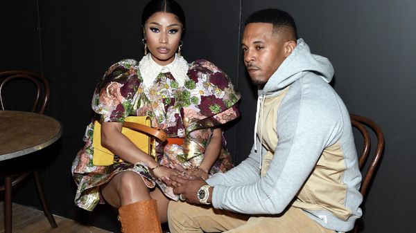 Nicki Minaj and Kenneth Petty attend the Marc Jacobs Fall 2020 runway show during New York Fashion Week on February 12, 2020 in New York City - Sputnik International