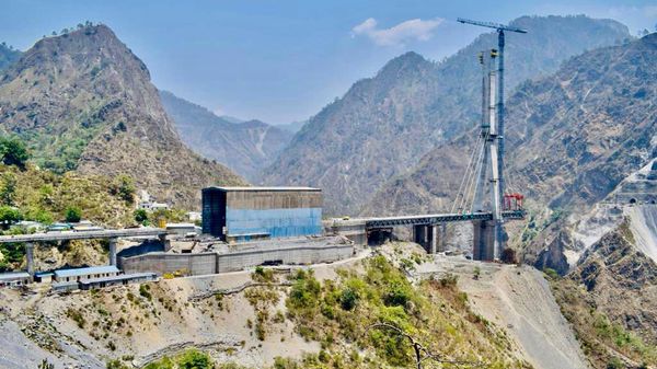India's First Cable-Stayed Rail Bridge Coming Up in Jammu and Kashmir - Sputnik International
