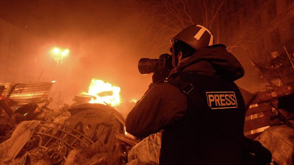 Journalist documenting events  - Sputnik International