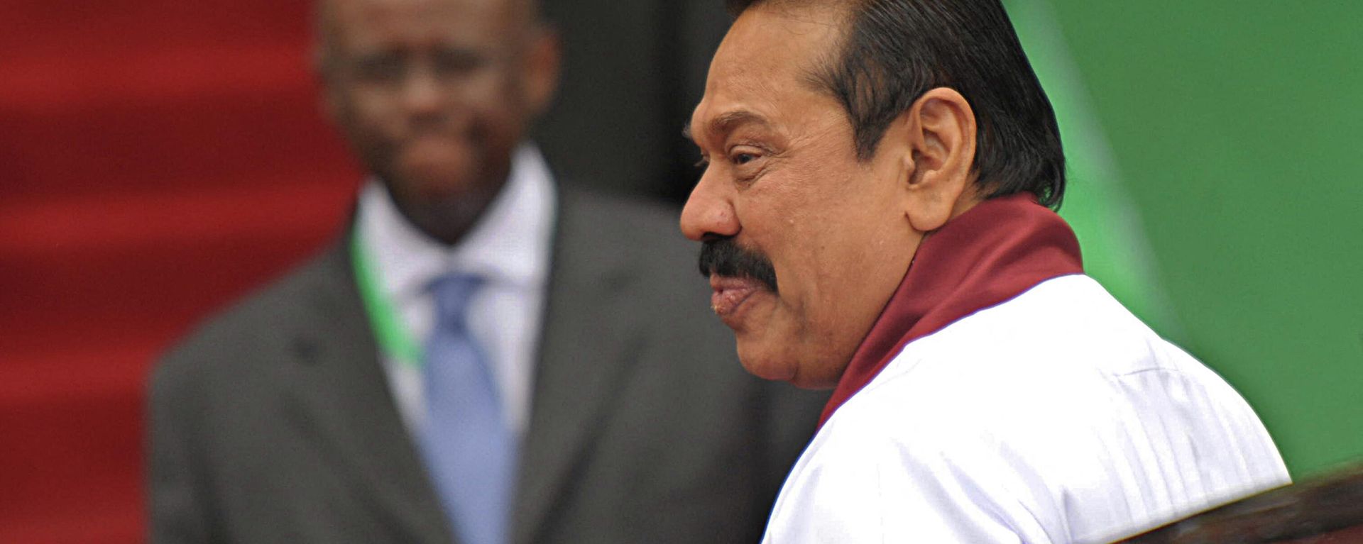 Sri Lankan President Mahinda Rajapaska arrives to attend the celebrations marking Kenya's independence 50th anniversary on December 12, 2013 in Nairobi. - Sputnik International, 1920, 11.07.2022