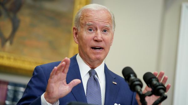 President Joe Biden speaks about abortion access during an event in the Roosevelt Room of the White House, Friday, July 8, 2022, in Washington - Sputnik International