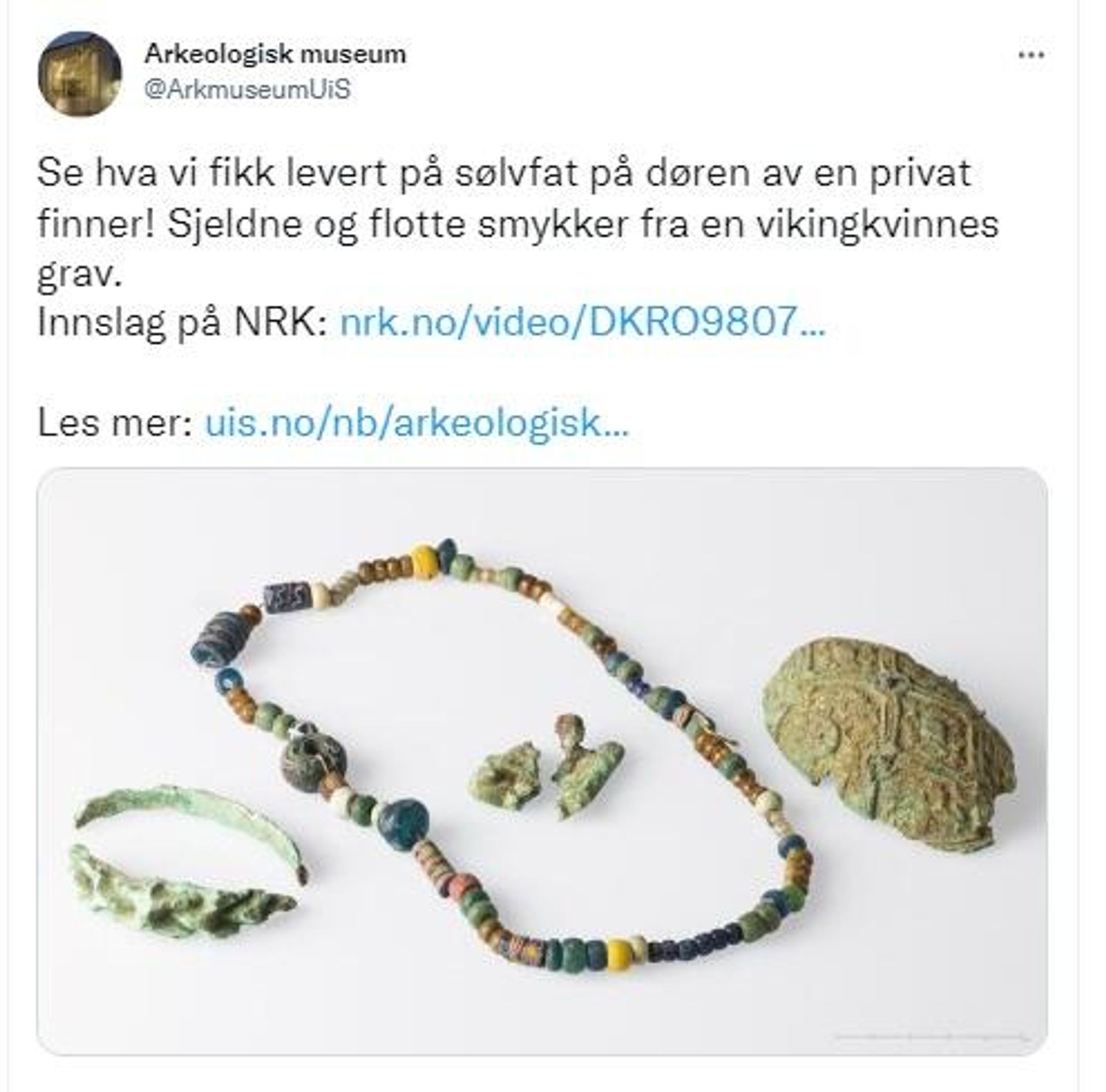 Screenshot of tweet by Stavanger Museum - Sputnik International, 1920, 13.07.2022
