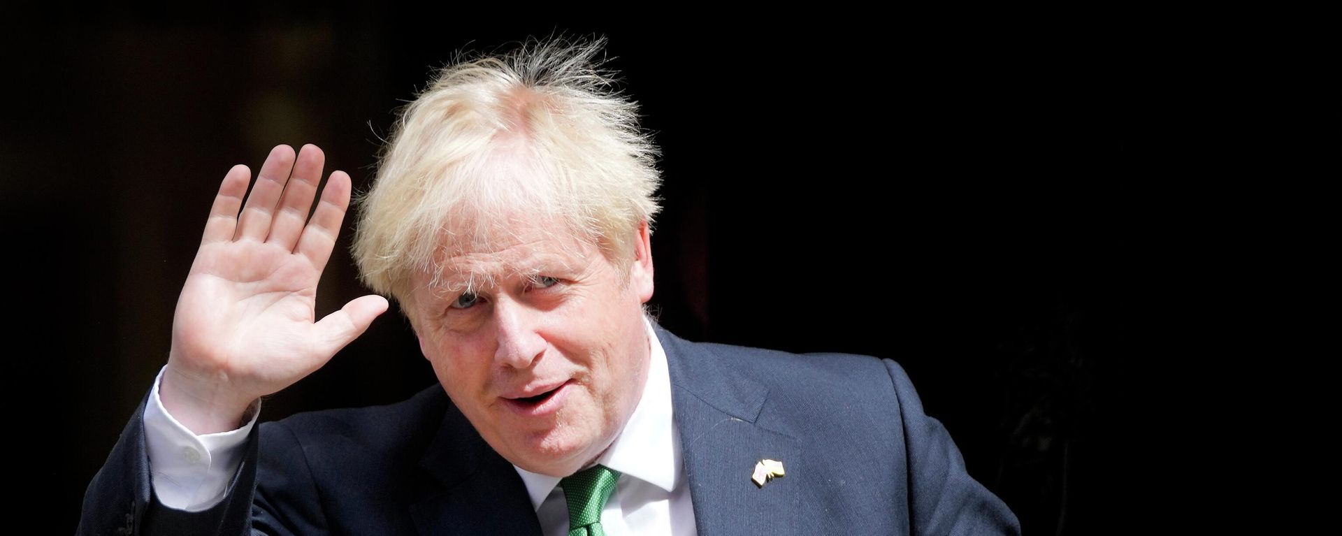 Britain's Prime Minister Boris Johnson leaves 10 Downing Street to attend the weekly Prime Ministers' Questions Britain's Prime Minister Boris Johnson leaves 10 Downing Street to attend the weekly Prime Ministers' Questions - Sputnik International, 1920, 22.02.2024