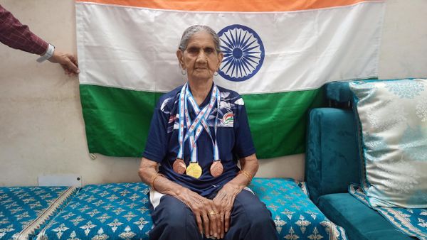 94-year-old athlete Bhagwani Devi Dagar - Sputnik International