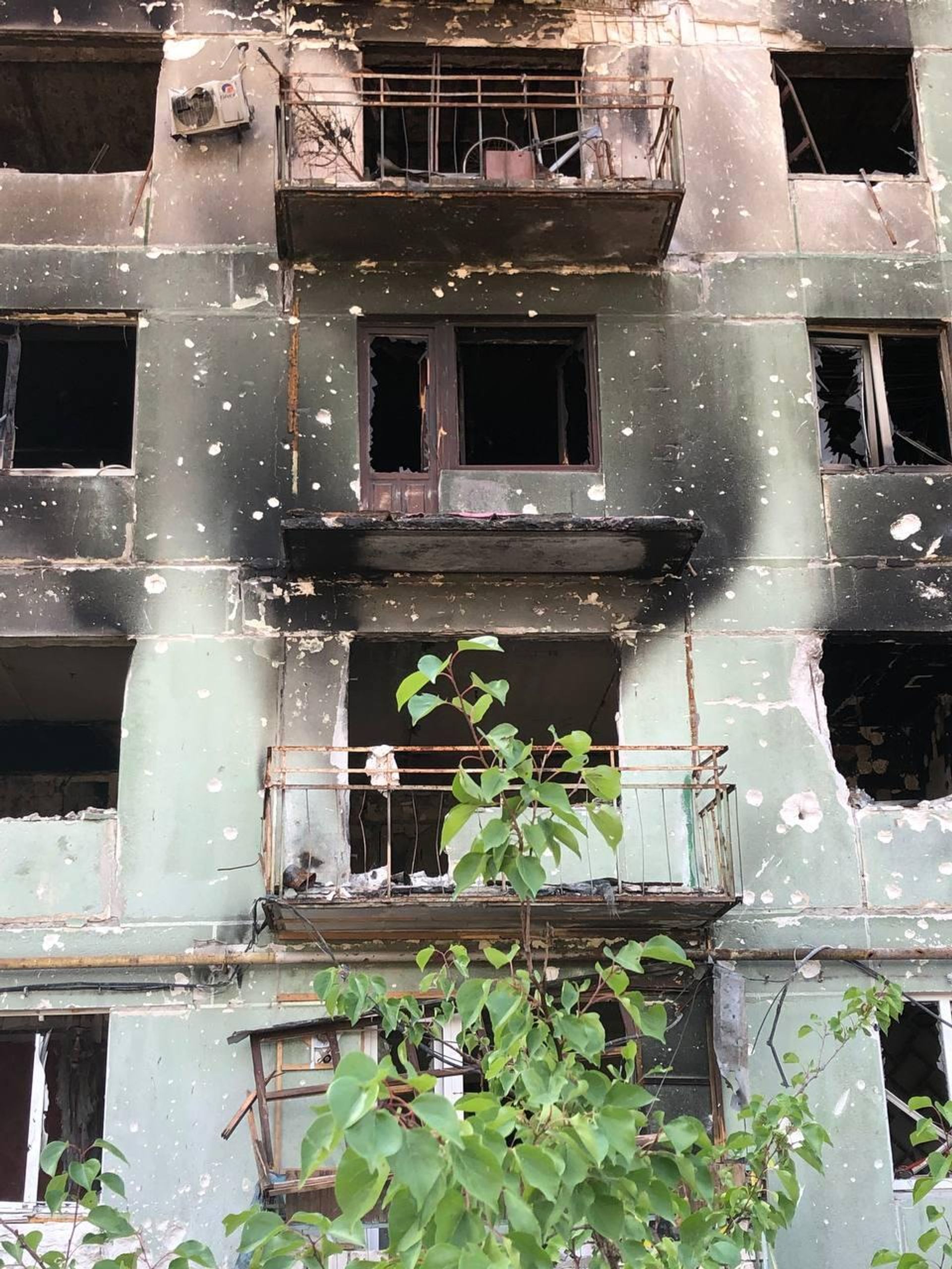 Destroyed residential building in Severodonetsk - Sputnik International, 1920, 15.07.2022