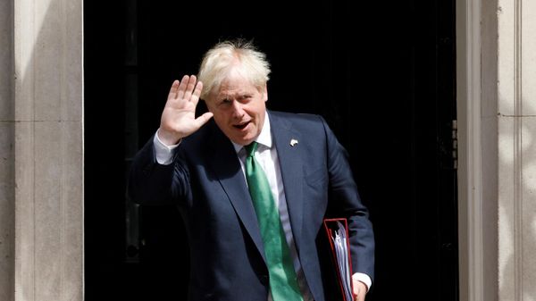 Britain's Prime Minister Boris Johnson walks to a waiting car as he leaves from 10 Downing Street in central London on July 13, 2022 to head to the Houses of Parliament for the weekly Prime Minister's Questions (PMQs) session Britain's Prime Minister Boris Johnson walks to a waiting car as he leaves from 10 Downing Street in central London on July 13, 2022 to head to the Houses of Parliament for the weekly Prime Minister's Questions (PMQs) session - Sputnik International