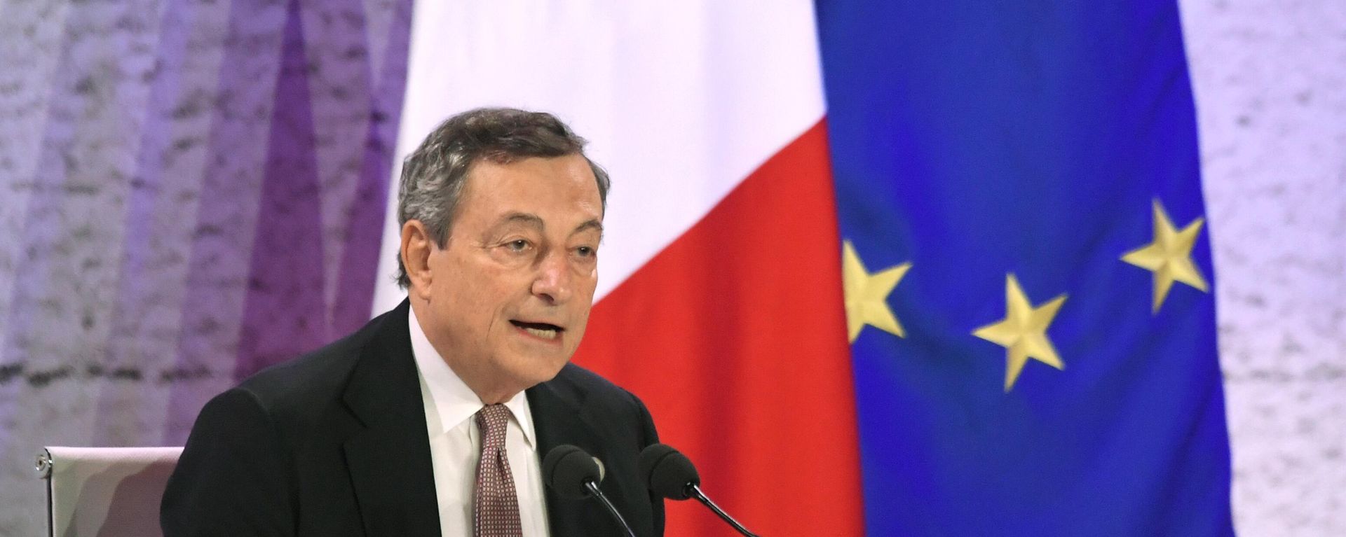Italian Prime Minister Mario Dragh - Sputnik International, 1920, 23.08.2025